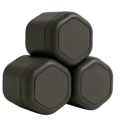 Magnetic Capsule Travel Bottle Set – 3-Pack Body Care Storage Containers